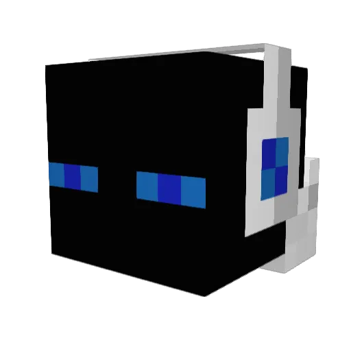 GandZalf9912 Minecraft avatar head, 3D render