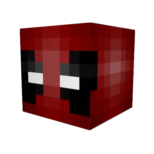 Gandalf1237 Minecraft avatar head, 3D render