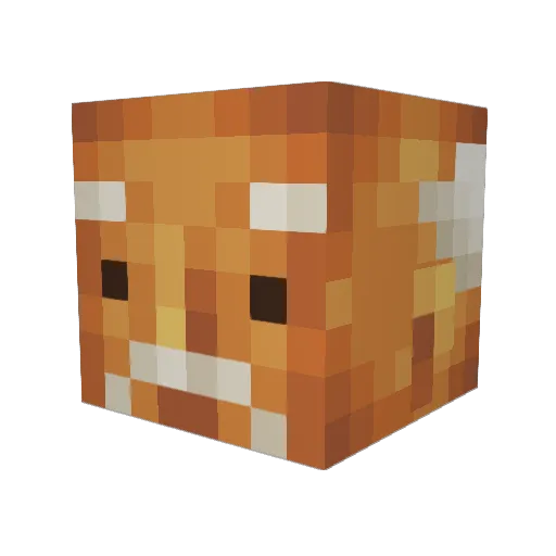 Gandhi_is_sick Minecraft avatar head, 3D render