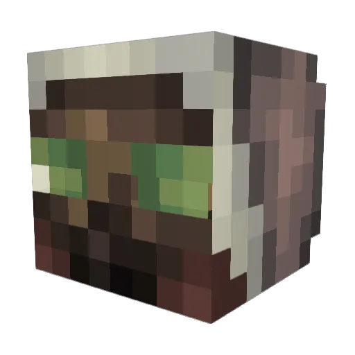 Gang6969Gang Minecraft avatar head, 3D render