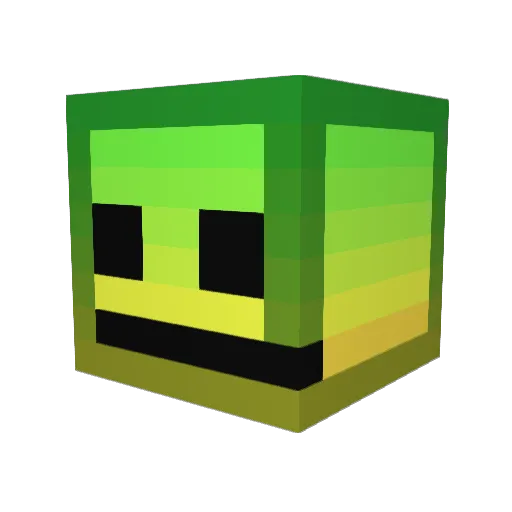 GangNamJu Minecraft avatar head, 3D render