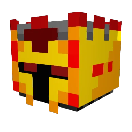 Gangles00 Minecraft avatar head, 3D render