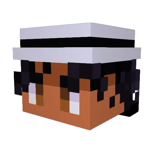 GangnamStyle_367 Minecraft avatar head, 3D render