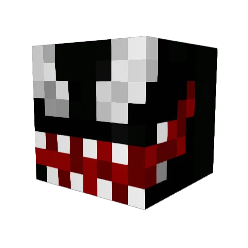 GangsterAnton Minecraft avatar head, 3D render