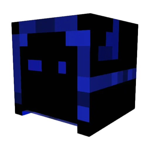 GangsterD7 Minecraft avatar head, 3D render