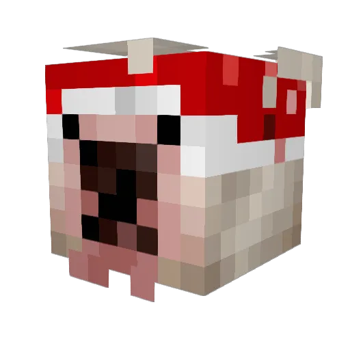 Ganja___ Minecraft avatar head, 3D render