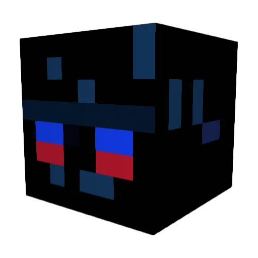 Gant2000 Minecraft avatar head, 3D render