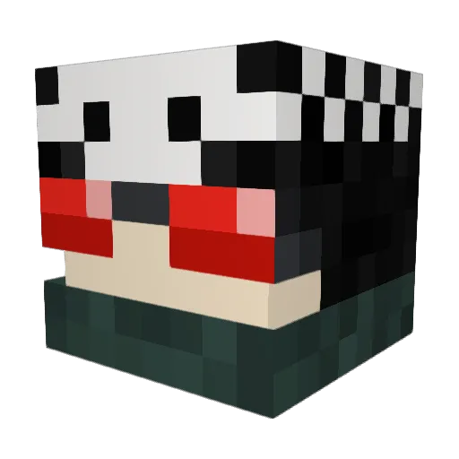 GapherMaximus Minecraft avatar head, 3D render