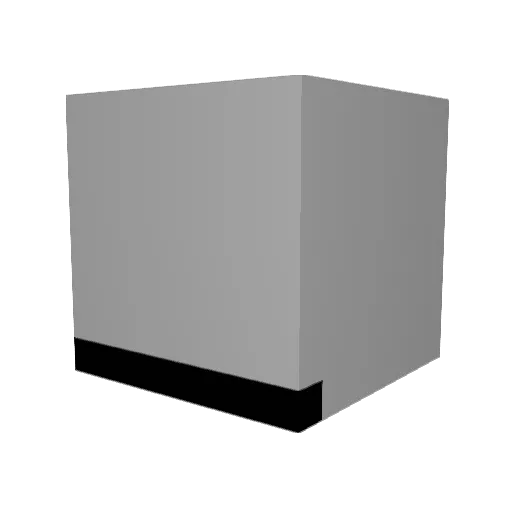 GappledMc Minecraft avatar head, 3D render