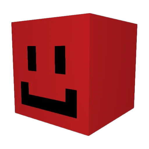 Gara2_4 Minecraft avatar head, 3D render