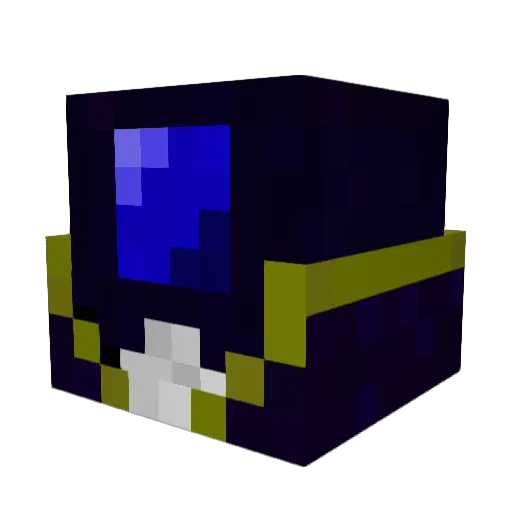 Garamiah Minecraft avatar head, 3D render