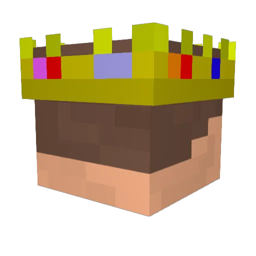 Garavanzo Minecraft avatar head, 3D render