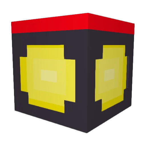 Garbisj Minecraft avatar head, 3D render