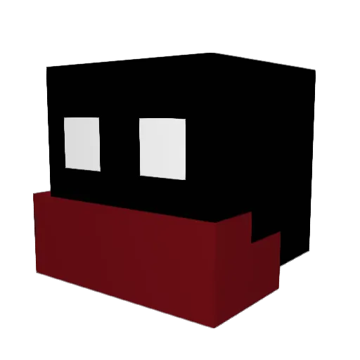 GardenDoritos Minecraft avatar head, 3D render