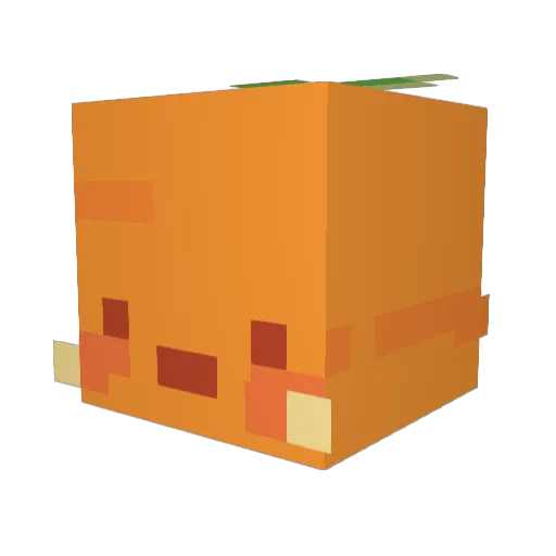 GardenXV Minecraft avatar head, 3D render