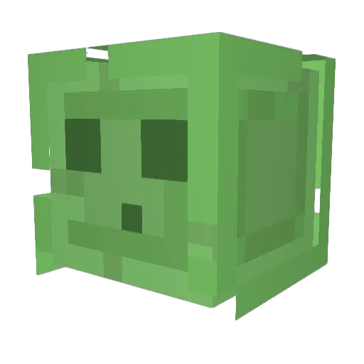 Gareauld Minecraft avatar head, 3D render