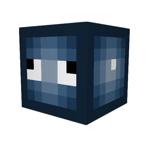 Gareth69 Minecraft avatar head, 3D render