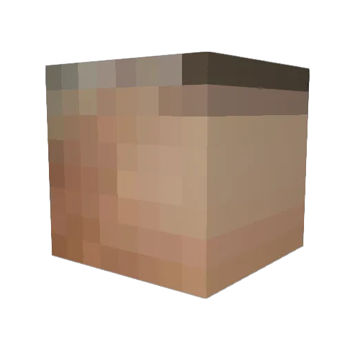 GarethBalls Minecraft avatar head, 3D render