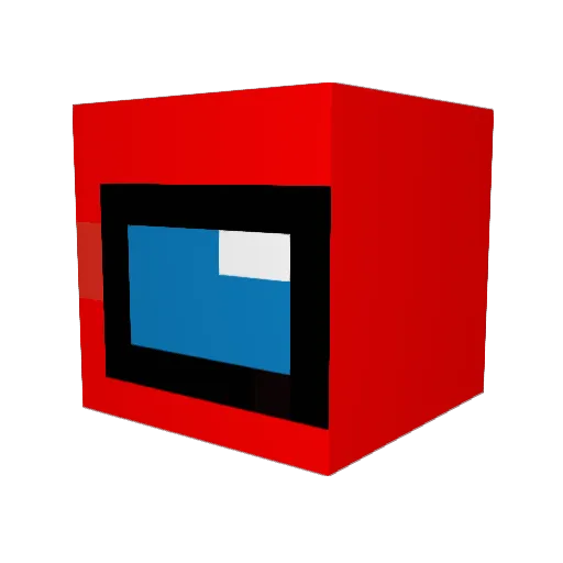 Garfield4335 Minecraft avatar head, 3D render