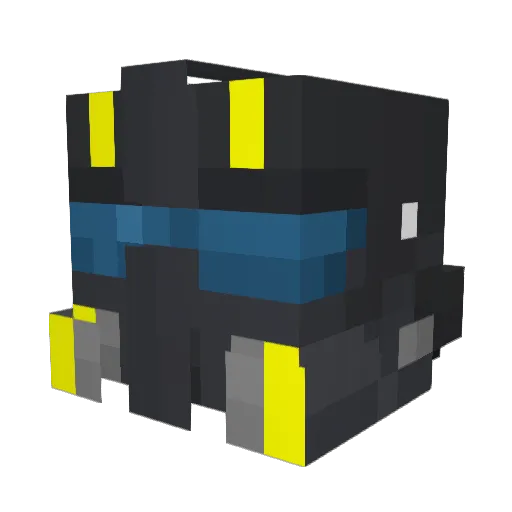 Garfieldgaming1 Minecraft avatar head, 3D render