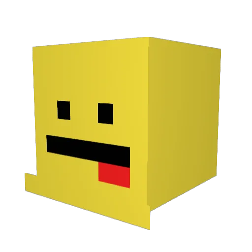 GargantuanGoose Minecraft avatar head, 3D render