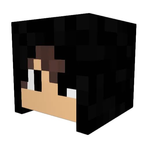 Gargapitics70 Minecraft avatar head, 3D render