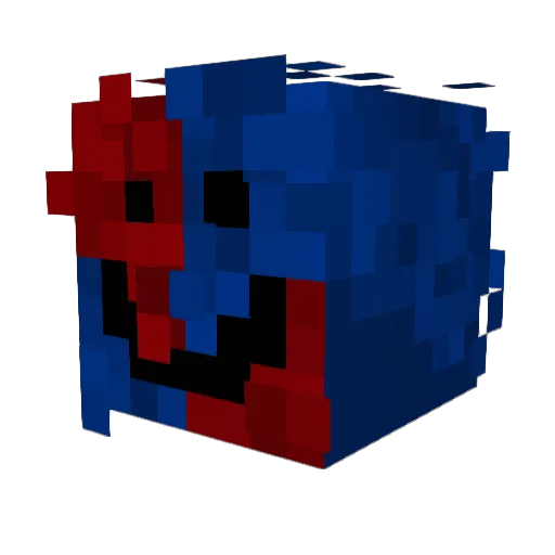 Gargentua Minecraft avatar head, 3D render