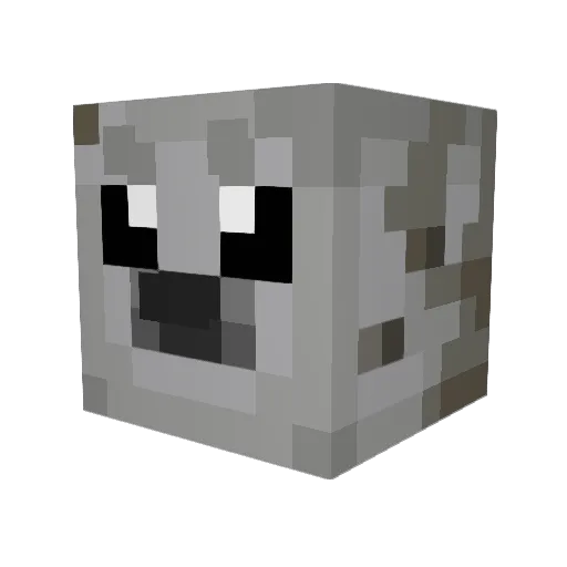 GarlicBread4445 Minecraft avatar head, 3D render