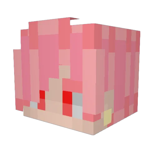 GarlicBreadxxxx Minecraft avatar head, 3D render