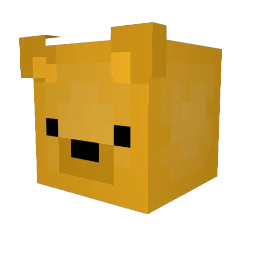 Garlic_water1 Minecraft avatar head, 3D render
