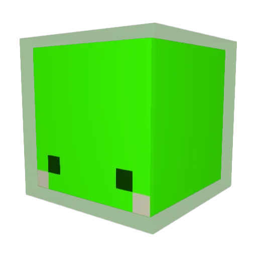 Garluk Minecraft avatar head, 3D render