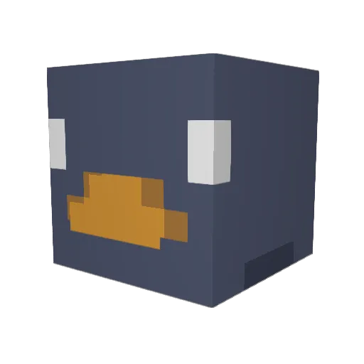 GarnZitri Minecraft avatar head, 3D render