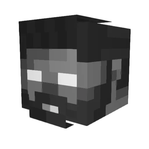 GarnetGnoll Minecraft avatar head, 3D render