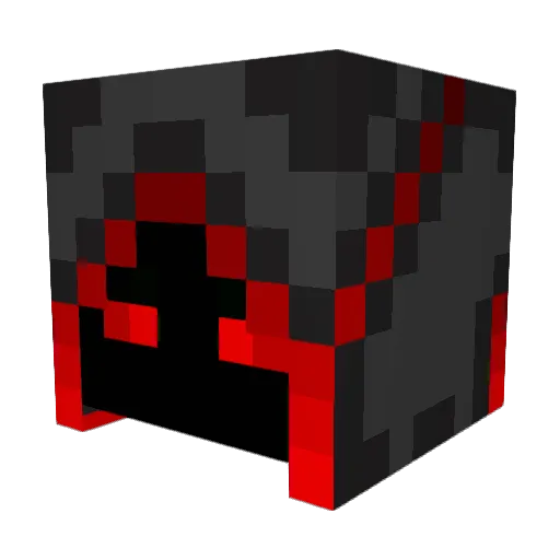 GarnetYT Minecraft avatar head, 3D render