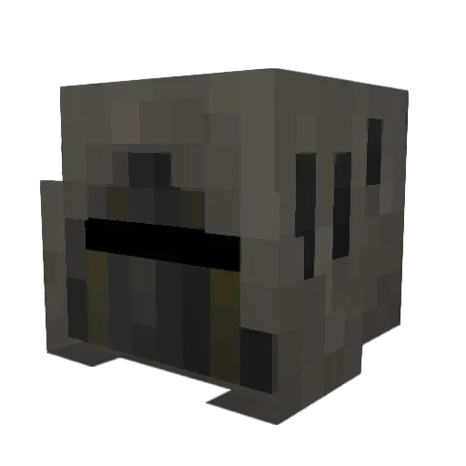Garox21 Minecraft avatar head, 3D render
