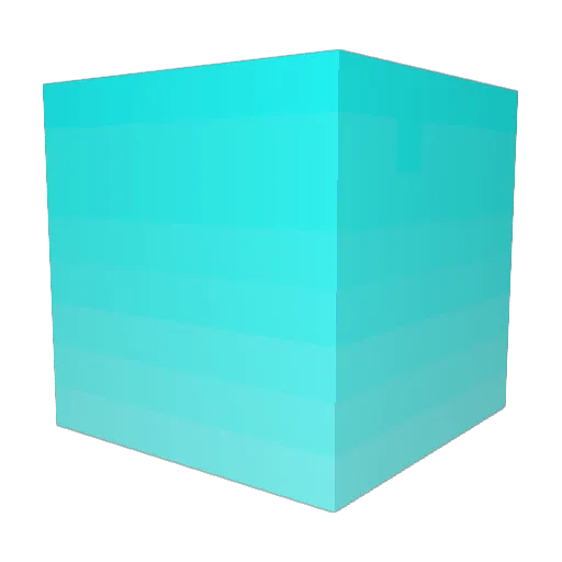 Garr_14 Minecraft avatar head, 3D render