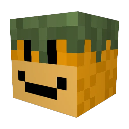 Garr_Bear Minecraft avatar head, 3D render