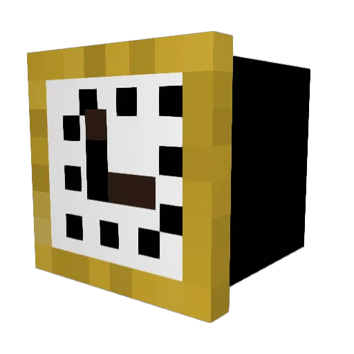Garrafoncito Minecraft avatar head, 3D render