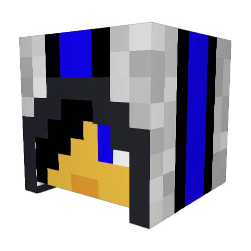 Garratt123 Minecraft avatar head, 3D render