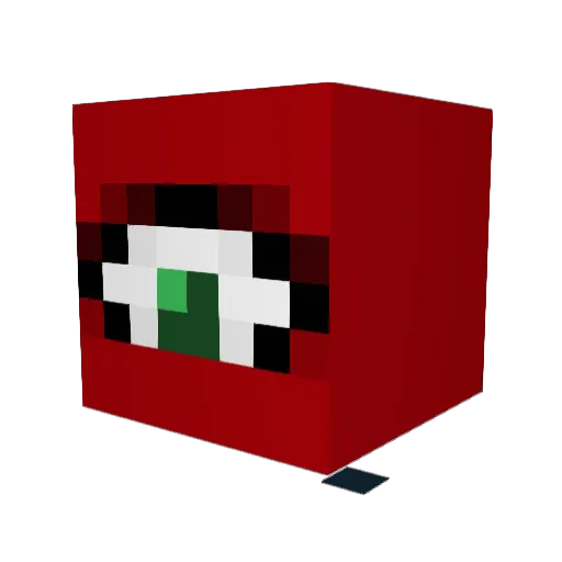 GarrettBarfield Minecraft avatar head, 3D render