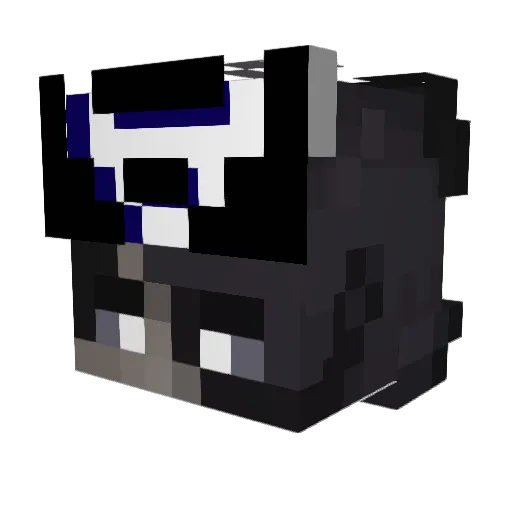 Garry360 Minecraft avatar head, 3D render