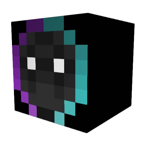 GarryU3U Minecraft avatar head, 3D render