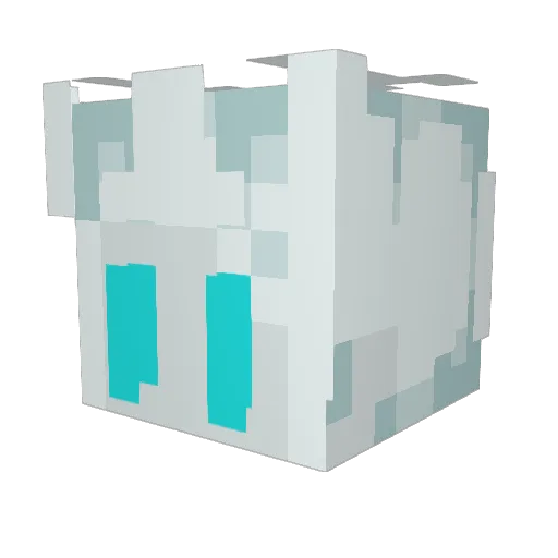 Garry_Grim Minecraft avatar head, 3D render