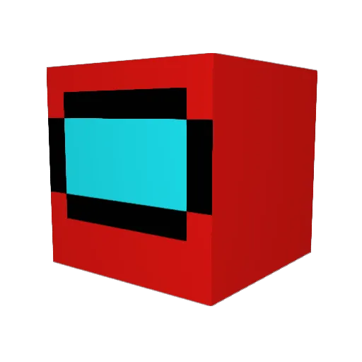 GarrysTeeth Minecraft avatar head, 3D render