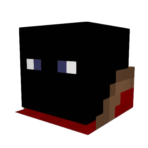 Gartheios Minecraft avatar head, 3D render