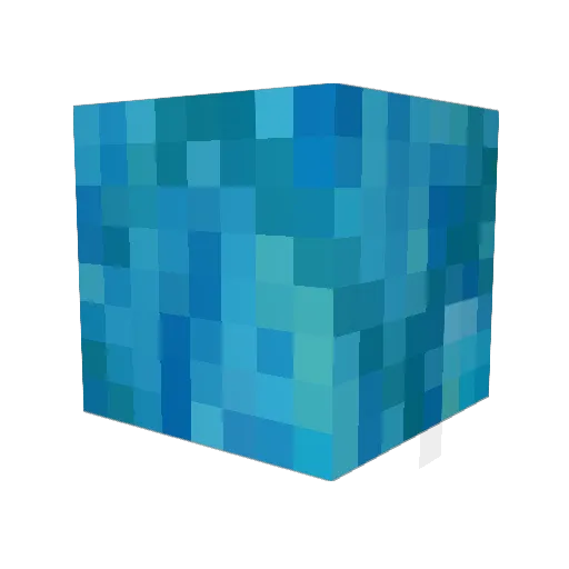 Garvex Minecraft avatar head, 3D render