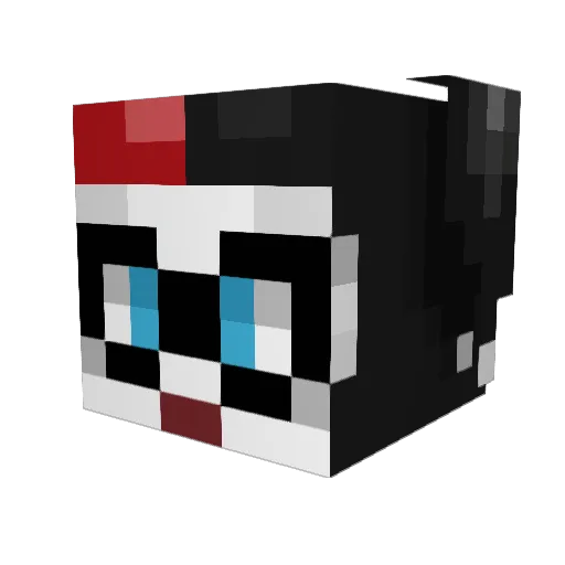 Garviken Minecraft avatar head, 3D render