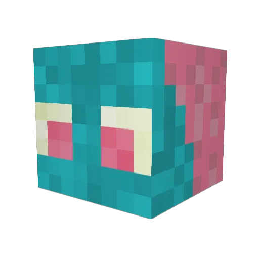 GaryGarbanzo___ Minecraft avatar head, 3D render