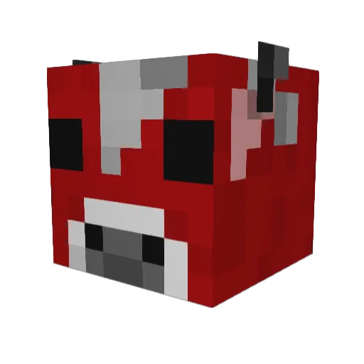 GaryTheSnail6 Minecraft avatar head, 3D render