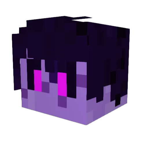GarysInSpace Minecraft avatar head, 3D render